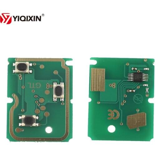 YIQIXIN 3 Button Remote Car Key Circuit Board PCB For Ford Focus 2 Fiesta Transit Mondeo Fusion Galaxy Transit 433Mhz No Chip