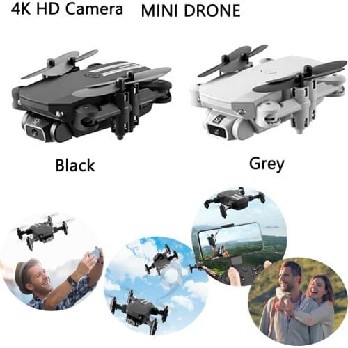 4K HD Camera WiFi Foldable Arms Drone GPS Altitude Hold Headless Mode Led Lights