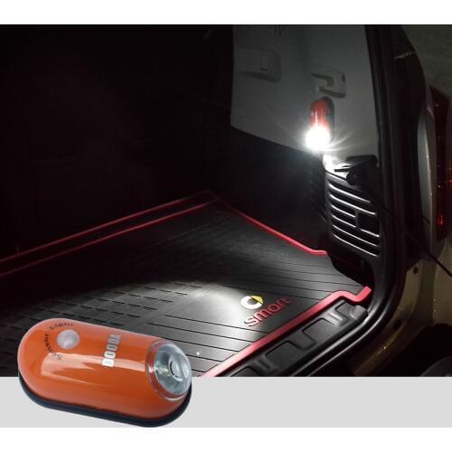 Car Rear Trunk LED Light Interior Sense Lamp Light Bulb For Smart 451 453 fortwo forfour Mini Cooper Universal Car Accessories