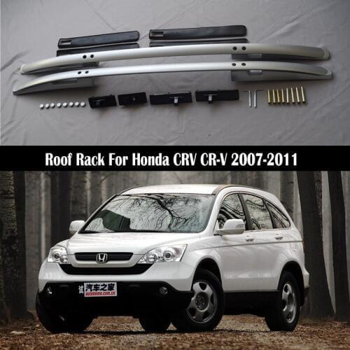 Aluminum Alloy Roof Rack For Honda CRV CR-V 2007-2011 High style Rails Bar Luggage Carrier Bars top Cross bar Rack Rail Boxes