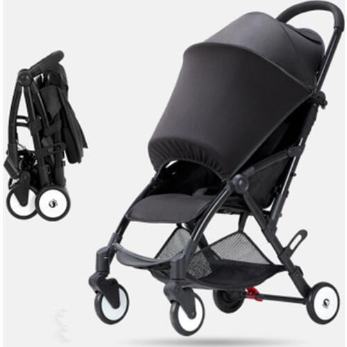 Baby stroller can sit and lie super light portable folding simple baby umbrella car on the plane child stroller