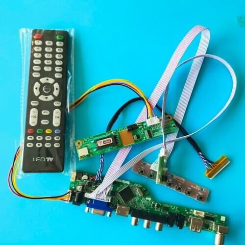 For LP141WX3-TLB2 Digital Signal Controller 1 lamps 14.1" 30pin Driver Board HDMI USB Module New VGA AV TV 1280X800