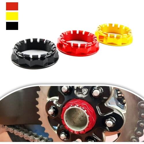 Motorcycle Rear Wheel Axle Nut For Ducati1199 1199S 1299 1299S Panigale V4 V4S V2 1098 1198 SuperSport939 Multistrada 1200 1260