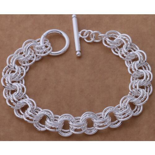 AH227 Hot sterling bracelet, sterling fashion jewelry elegant unsurpassed to /apnajgua bdpajuwa silver color