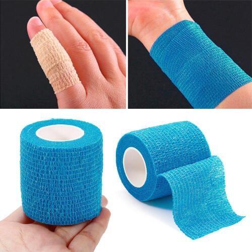 5cm x 4.5m Self Adhesive Elastic Bandage Medical First Aid Kit Colorful Tape New