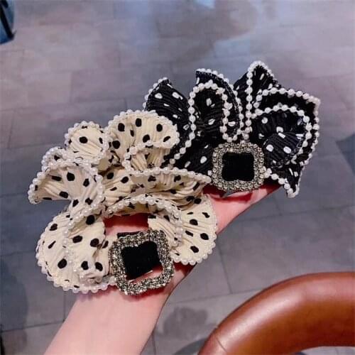 Cartoons Flower Elastic Hair Band Frosted Hair Accessories For Girls Handmade Hair Tie Head Band Rubber Band