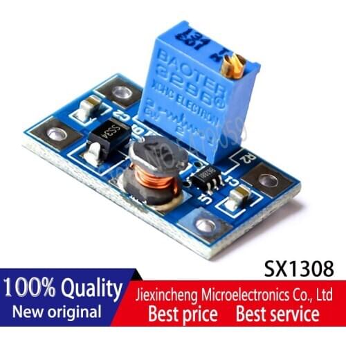 10PCS SX1308 high current 2A DC-DC adjustable boost module