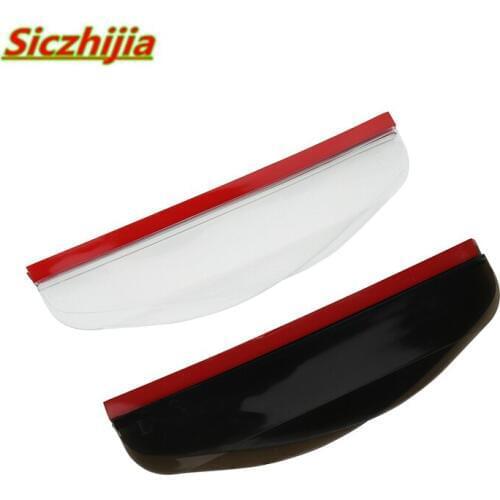 2 PVC car rearview mirror rain eyebrow awning intimate accessories for Infiniti FX-series Q-series QX-series Coupe EX37 EX25