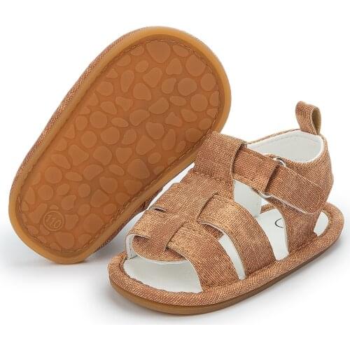 2021 Fashion Summer Newborn Infant Baby Boys Girls PU-Lether Shoes Soft Sole Hollow Sneakers Sandals Shoes Fit For 0-18M