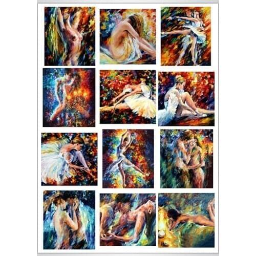 5D Diamond Embroidery Sexy Full Square Diamond Mosaic Needlework DIY Cross Stitch Diamond Painting Naked Sexy Couple Dancer