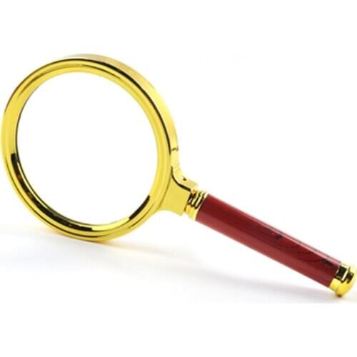 6 Times Removable Magnifying Glass For Reading Handheld Magnifier Lupas de aumento