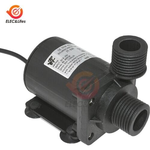 800L/H 5m DC 12V 24V Solar Brushless Motor Water Circulation Water Pump Submersibles Water Pumps