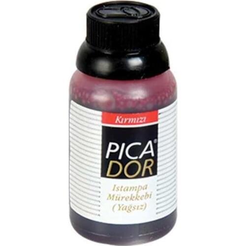 Picador Stamping Ink 30 cc Blue Black Red Color Options