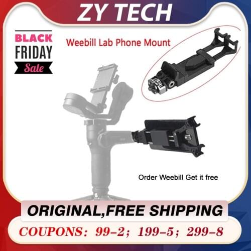 Phone Holder for Zhiyun Weebill Crane M2 3 LAB Hohem iSteady Pro Feiyu G6 Plus Gimbal for Smartphone Mount Tripod Bracket