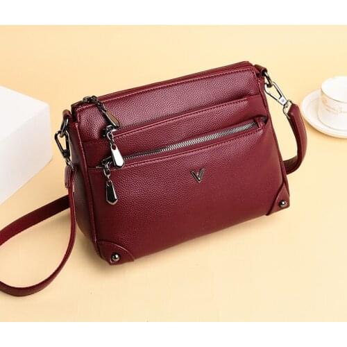 Designer Famous Brand Shoulder Messenger Bags for Women 2021 New Woman Crossbody Bags High Quality Leather Handbags Luxury Bag