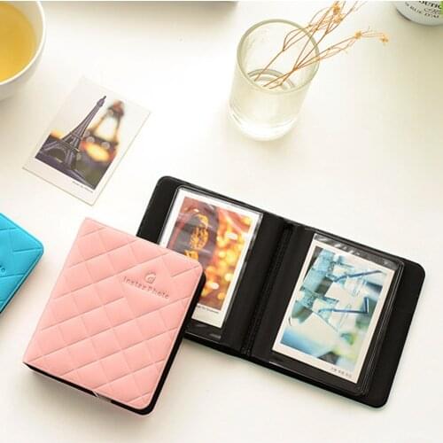 36 Pockets Polaroid Photo Album For Fujifilm Photo Albums Portable Mini Instant Picture Storage ID Card Package