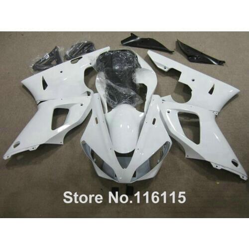 Plastic fairings set for YAMAHA R1 2000 2001 white black ABS fairing kit YZF R1 00 01 body kits Injection molding 3156