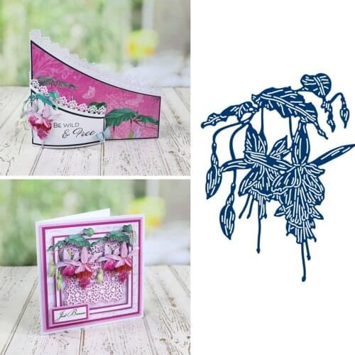 Beautiful Flower Leaf Cutting Dies Scrapbook Diary Decoration Stencil Ebossing Template DIY Greeting Card Handmade New