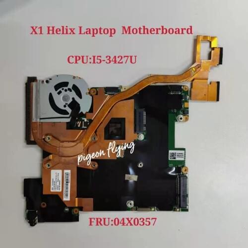 For Thinkpad X1 Helix i5-3427U 4G FRU: 04X0357 notebook motherboard 100% test ok