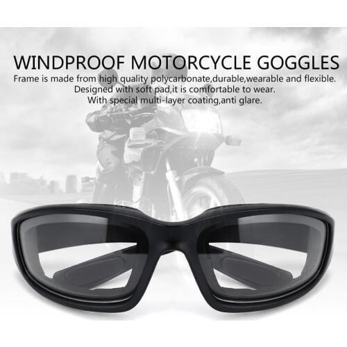 Motorcycle Glasses Army Polarized Sunglasses Windproof Motorcycle Goggles Cool Motorcycle Accessory For Hunting Shooting Biking