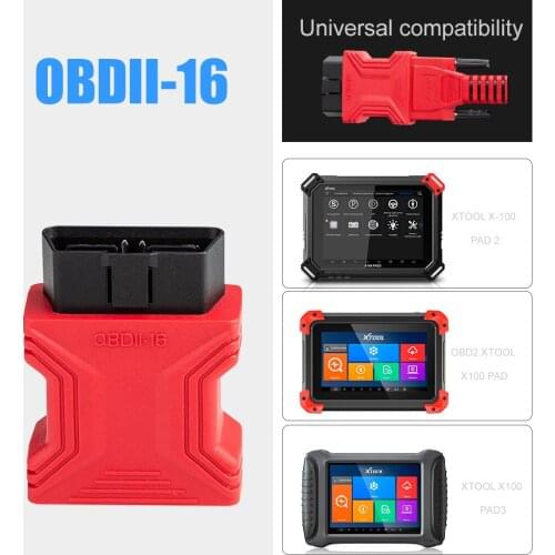 Newest XTOOL OBD16 Pin Adapter Compatible with XTOOL Pro2/ PAD/ PAD2 / PAD3