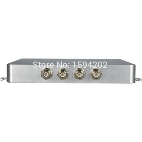 Passive 4 ports TCP/IP ethernet indy impinj muilti-tag uhf rfid epc gen 2 tag reader running race timing system