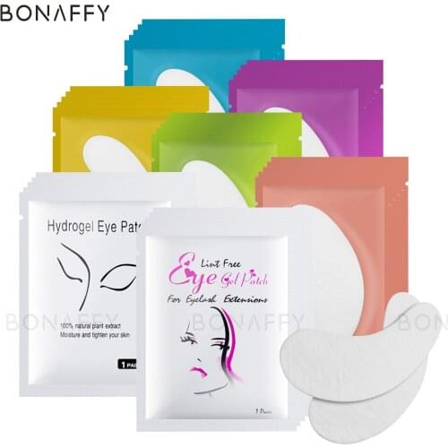 200/500 pairs Eyelash Extension Patches Grafting False Eyelashes Under Eye Pads Lint-free Fake Lash Extensions Eye Paper Patch