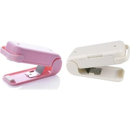 Portable Mini Sealing Machine Household Food Snack Bag Sealing Machine Kitchen Storage Bag Packaging Clip