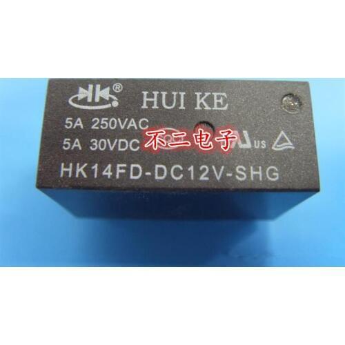 Relay HK14FD-DC12V-SHG 5A250VAC 8 feet 2 normally open 2 normally closed