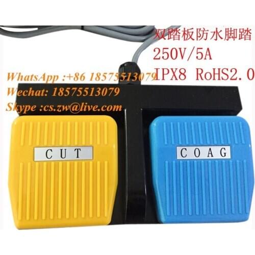 Super Dual Waterproof Foot Switch Foot Switch Waterproof IPX8 ROHS2.0 Demonstration