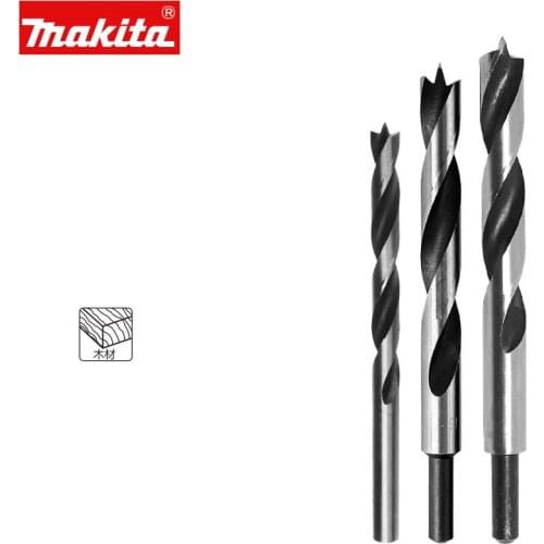 Makita three point drill woodworking electric drill swivel extended small round handle twist branch roller drill opening and rea