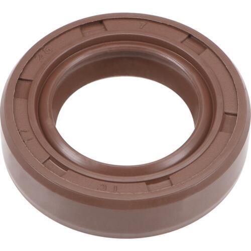 Uxcell Oil Seal 17mm Inner Dia 28mm OD 7mm Thick Fluorine Rubber Double Lip Seals