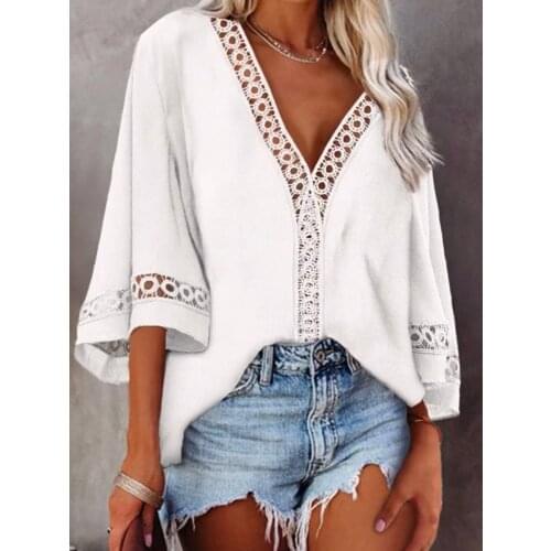 Ажурные блузки Youe Shone China At AliExpress