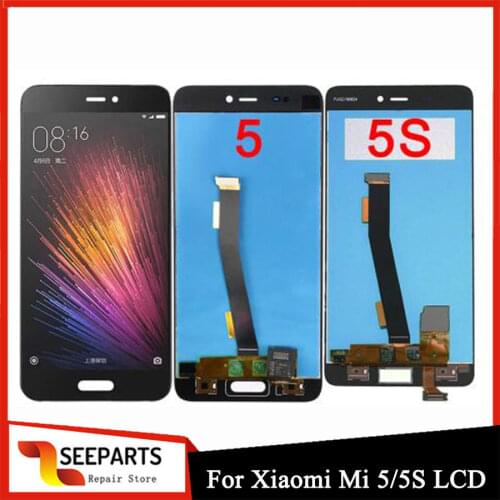 For Xiaomi Mi 5 Mi 5S LCD Display Touch Screen Digitizer Assembly Replacement For xiaomi Mi5 Mi5S LCD Display Free shipping