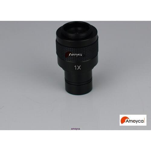 1X C-mount microscope adapter for CCD Cmos Camera Digital Eyepiece,relay lens c mount eyepiece adapter for 23.2 30 30.5mm