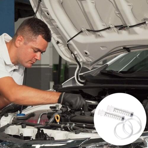 50/60/100/150ML Large Capacity Syringe 100cm Hose Reusable Washable Pump Measuring Suction Injector For Oil Fluid Water G8TB