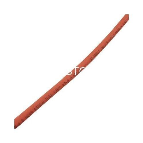 6M 4mm Diameter Thin Wall Red Heat Shrinkable Tube Shrink Tubing