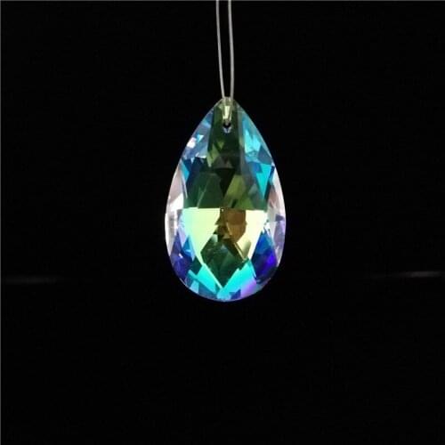 80pcs,50mm AB Color , Glass Crystal Chandelier Pendants/Crystal Chandelier Trimming ,Crystal Prism Part Pendant