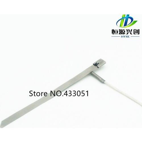 RTD PT100/1000 temperature sensor stainless steel self-locking pipe band is fixed High precision& strong stability instruments