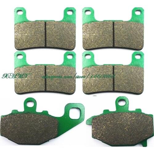 For KAWASAKI 1000 149 kw ZX-10R 2008 - 2010 Disc Brake Pads Pill Front Rear 2009 ZX10R