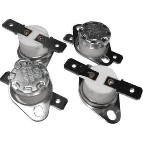10 pcs Ceramic Thermal Switch Ksd301 220 Degree Normally Closed 10A/250V Thermostat Temperature Switch