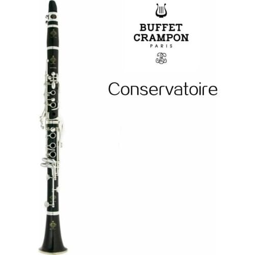 New Buffet Crampon Conservatoire C12 High Quality 17 Keys Bb Clarinet Brand Musical Instruments Black Tube Clarinet With Case