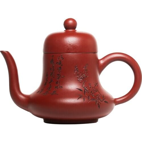 Original Dahongpao Zisha Pot Handmade Siting Teapot Tea Set Teapots Yixing Purple Clay Author 130ml 7 Years Old Store