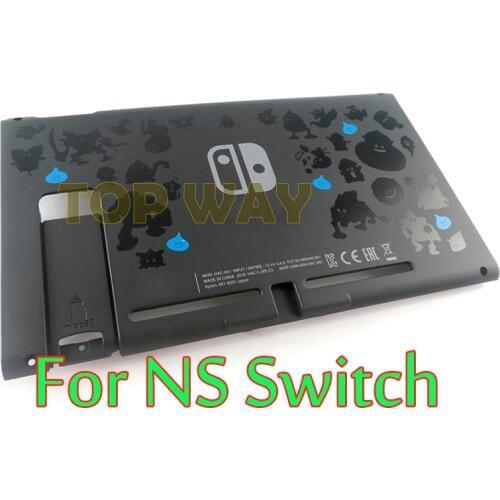 1PCS Replacement Custom Back Bottom Housing Shell Case For Nintendo Switch Console Plastic Back Case Rear Cover Panel Frame