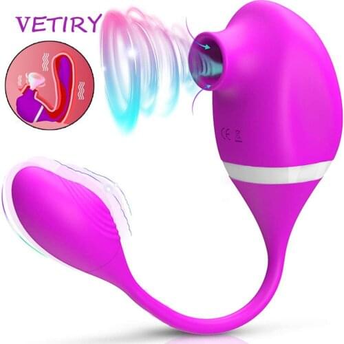 Sucking Vibrator G-spot Massage Clit Nipple Sucker Vagina Dildo Vibrator Sex Toys for Women Clitoris Stimulation Oral Licking