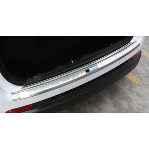 Rear Outer Bumper Protector Guard Sill Plate For 2017-2021 Jeep Compass Blue New Decoration Style