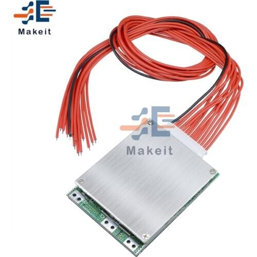 BMS 13S 35A 48V 18650 Li-ion Lithium Battery Charger Protection Board Battery Pack PCB board PCM Balance Integrated Circuits