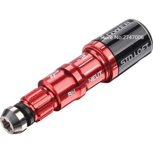 1pc Red Golf Shaft Sleeve Adapter Tip Size .335&.350 For R15 Rbz2 R1 Sldr M1 M2 Jetspeed Driver FW Tp 2 Degree RH