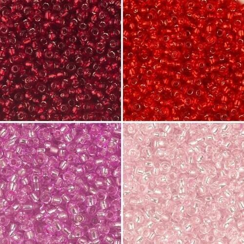1100pcs/Lot 2mm Glass Seed Beads Czech Charm Crystal Spacer Glass Beads For Jewelry Making Glasses ChainDIY Handmade Accessories