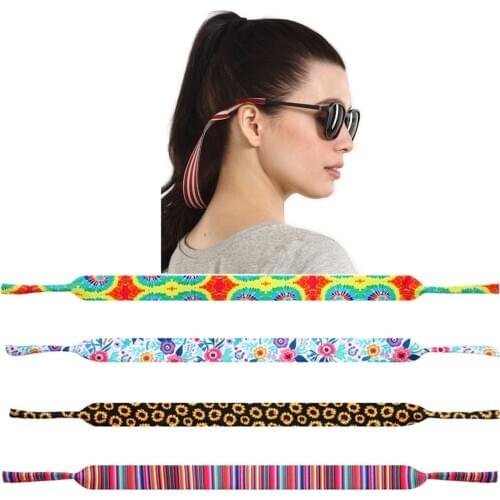 200Pcs/Lot Glasses Sunglasses Stretchy Band Strap Belt Cord Holder Neoprene Sunglasses Eyeglass Band Floater Cord for Guest gift